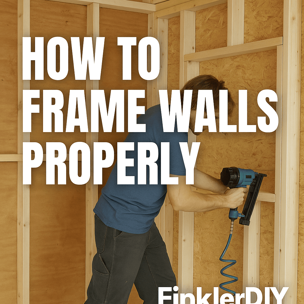 how to frame walls