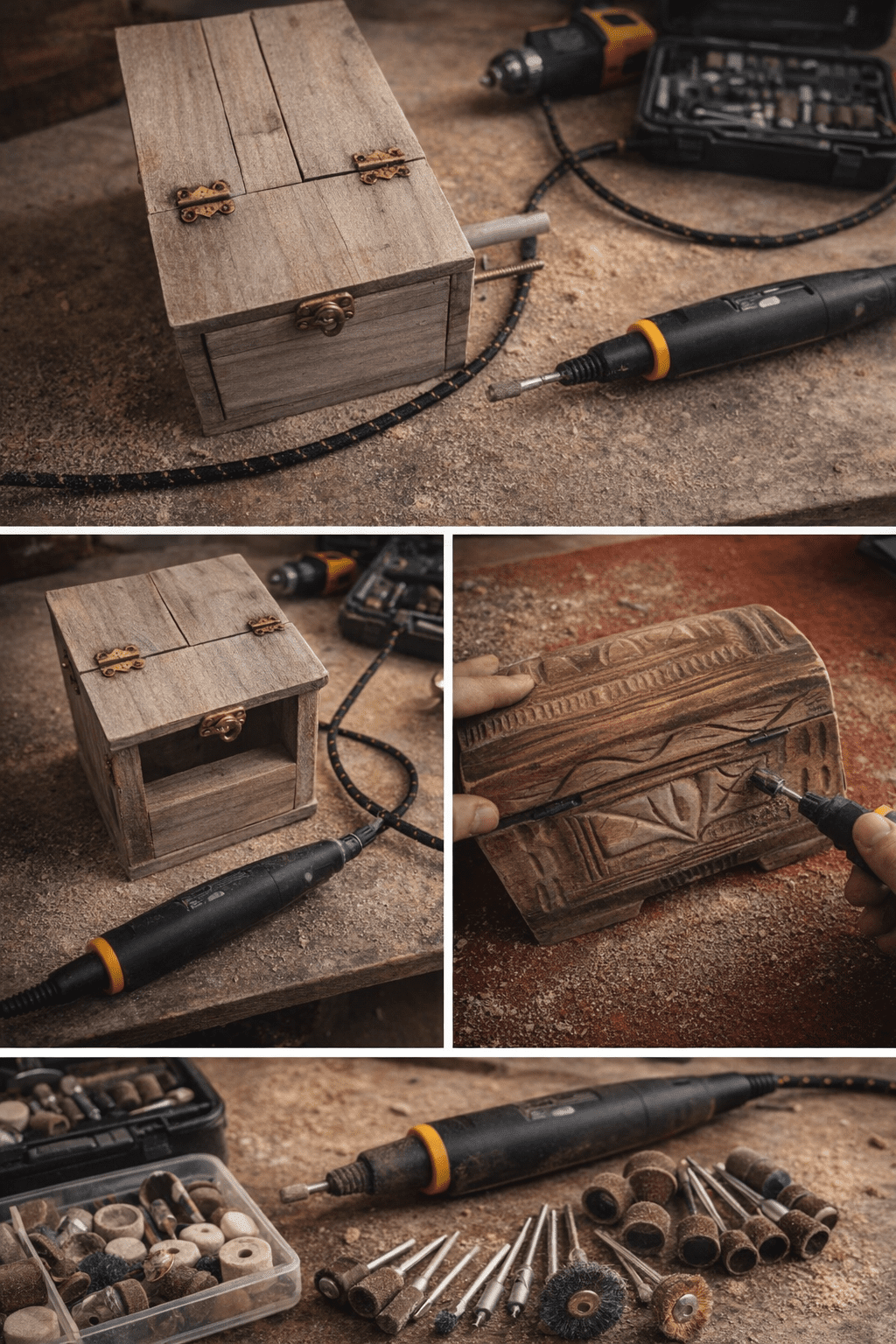 How to Use a Dremel on Wood (Carving, Sanding, and Design for Beginners)