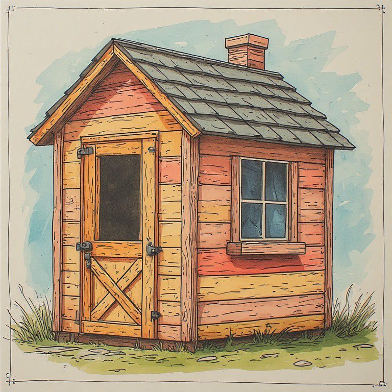 the shed is finished